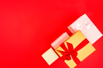 gift box on the floor