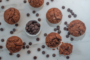 Chocolate muffins