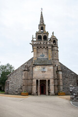 Plouezoc'h. Eglise Saint-Etienne. Finistère. Bretagne