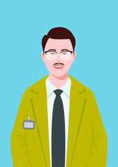 Illustration of men in suits