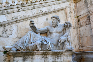 statue of Jupiter in Rome  © adrian