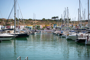 Obraz premium boats in marina