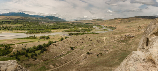 Uplistsikhe, a ruined rock-hewn city of ancient Georgia