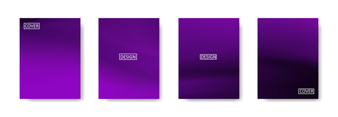 Collection of gradient background for poster flyer banner