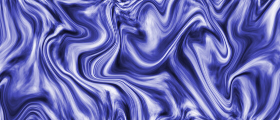 Blue abstract marble textured background and wallpaper. 