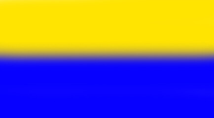 Patriotic banner of blue and yellow color, flag of Ukraine