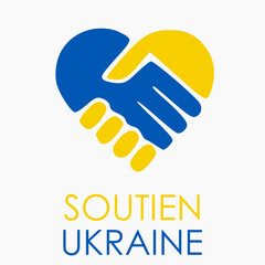 Coeur Soutien Ukraine - 491818184