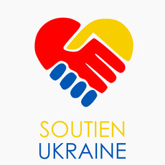 Coeur Soutien Ukraine France
