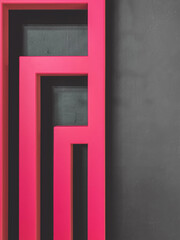 Wall design with close-up details