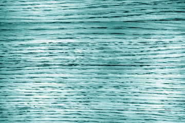 Oak bard pattern and texture as background in cyan tone.