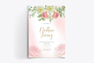 WATERCOLOR WEDDING INVITATION