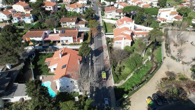 Following an  ambulance  at Lisbon,Portugal
