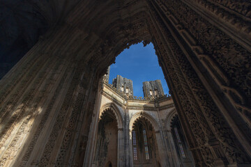 Mosteiro da Batalha em Portugal.