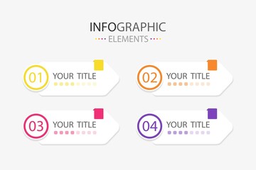 Timeline vector abstract 3d rounded edges bullet infographic elements. Business infographics.