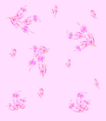 Obraz na płótnie Canvas Abstract background using pink watercolor.Use for web design,patterns,postcards and banners.