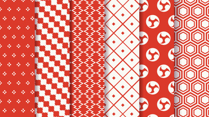 Japanese Traditional Pattern Set