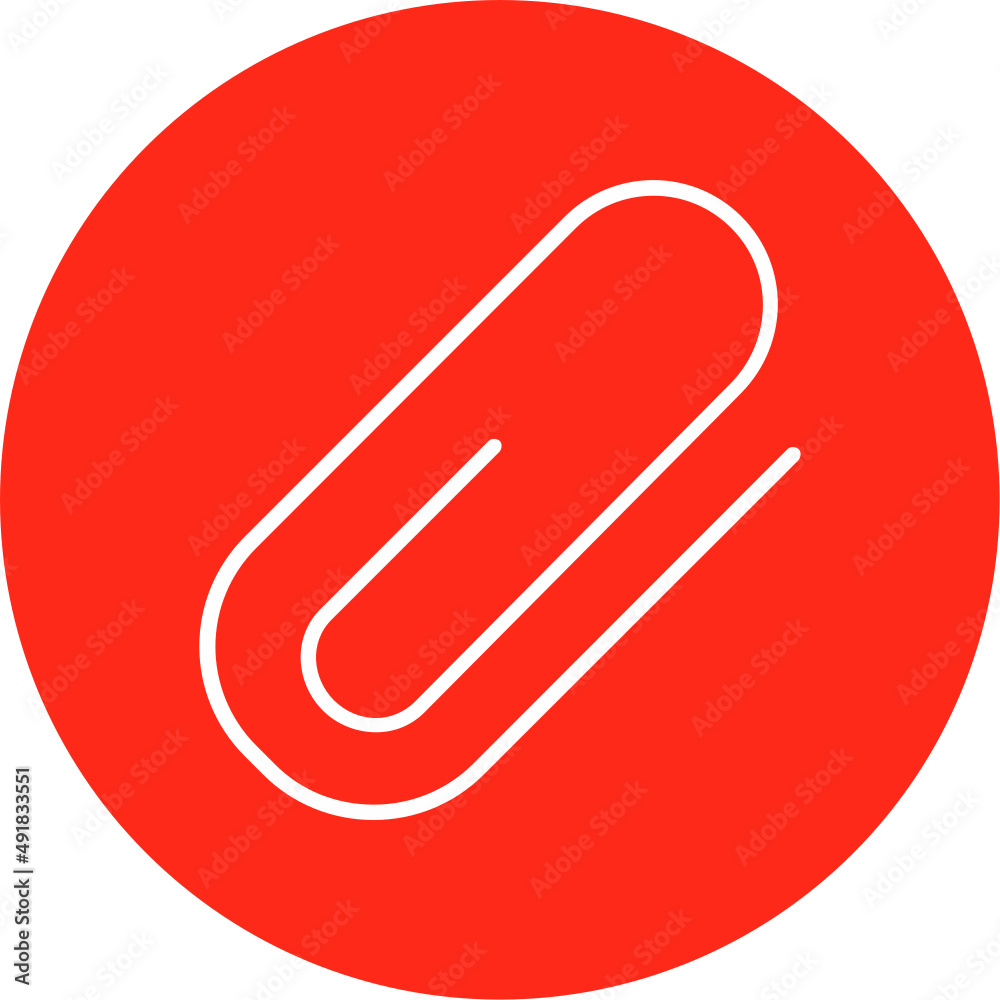 Poster Paperclip Icon