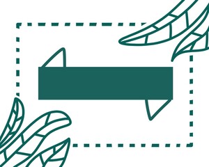 Background with banner