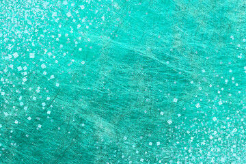 青い和紙_キラキラ箔入り