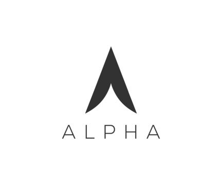 Letter A Logo design