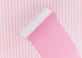 torn colored papers background