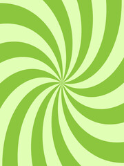 レトロな渦巻模様の背景　縦位置　抹茶ラテ