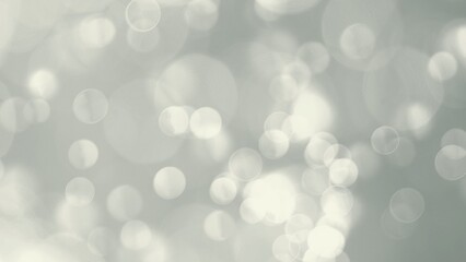 The illuminated white bokeh image can be used as a background illustration or add text.