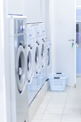 Washer and dryer drums in commercial laundries.