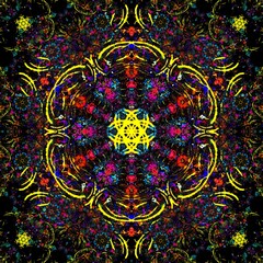 mandala drawing digital symmetrical pattern	