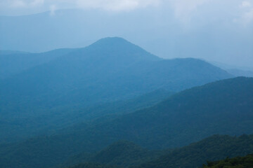 Fototapeta premium Great Smoky Mountains in blue
