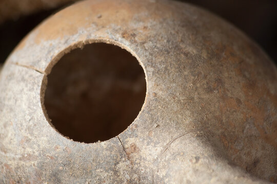 Hole In A Dried Gourd