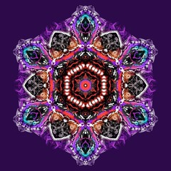 mandala drawing digital symmetrical pattern	
