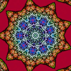 mandala drawing digital symmetrical pattern	
