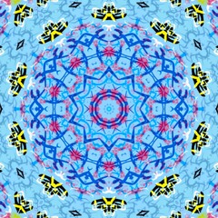 mandala drawing digital symmetrical pattern	