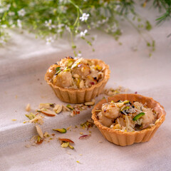 muffins with walnuts