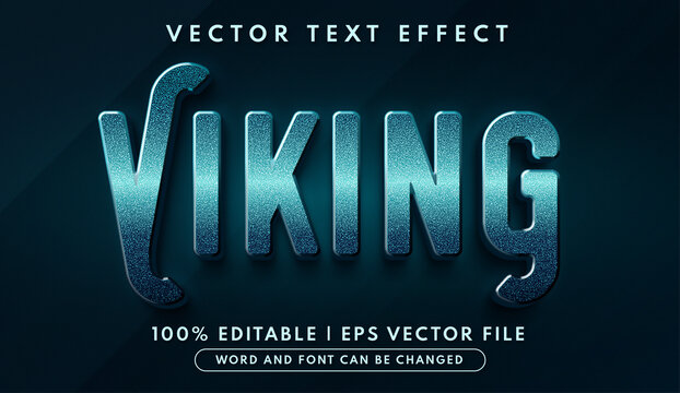 Viking Editable Text Effect