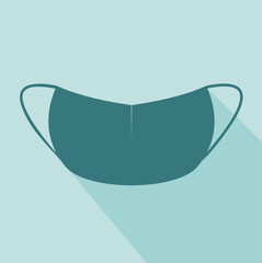 illustration of a mask