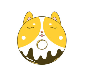 Corgi donut