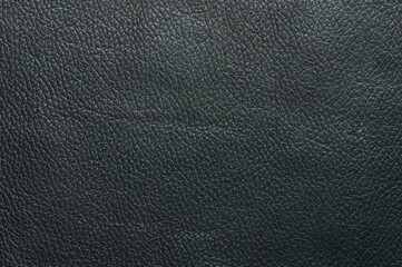 Smooth black leather pattern