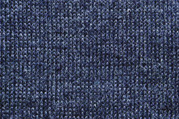 Fototapeta premium Gray soft knit fabric pattern close up as background