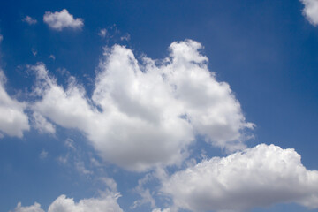 blue sky background with clouds