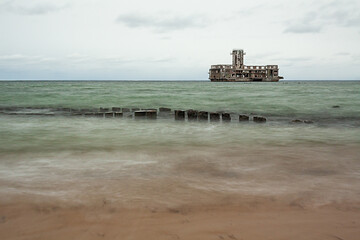 Ruiny w wodzie