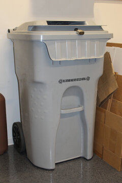 Paper Recycling Bin For Office Use.
