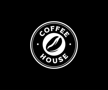 Coffee bean Logo Design, Coffee Logo.