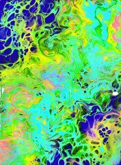 fluid abstract art wallpaper background 