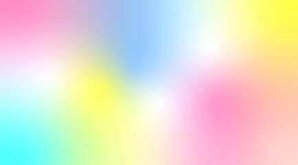 Abstract digital Holographic gradient background.