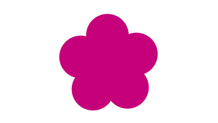 Japanese traditional plum pattern