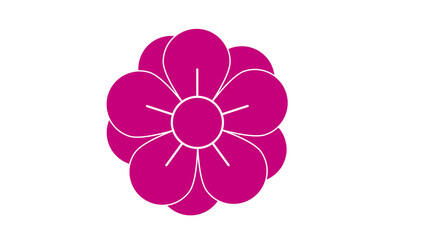 Japanese traditional plum pattern