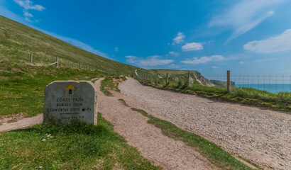 Coastal Path, Dorset, England, UK