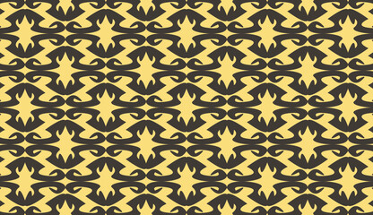 Fototapeta premium Seamless pattern. Traditional ethnic pattern. Minimalist style pattern design